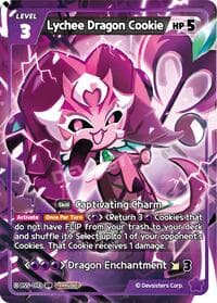 Lychee Dragon Cookie - Arena of Glory - CookieRun: Braverse TCG card