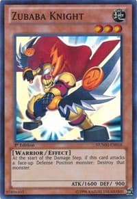 Zubaba Knight - Number Hunters - YuGiOh card