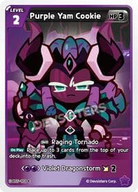 Purple Yam Cookie (102) - Arena of Glory - CookieRun: Braverse TCG card