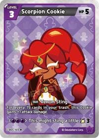 Scorpion Cookie - Arena of Glory - CookieRun: Braverse TCG card