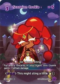 Scorpion Cookie (SEC) - Arena of Glory - CookieRun: Braverse TCG card