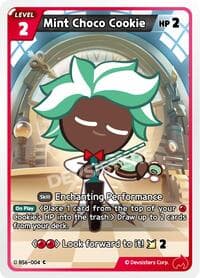 Mint Choco Cookie (004) - Arena of Glory - CookieRun: Braverse TCG card