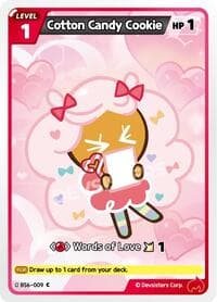 Cotton Candy Cookie (009) - Arena of Glory - CookieRun: Braverse TCG card