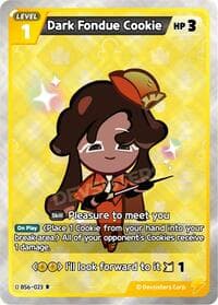 Dark Fondue Cookie - Arena of Glory - CookieRun: Braverse TCG card