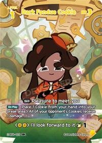 Dark Fondue Cookie (SEC) - Arena of Glory - CookieRun: Braverse TCG card