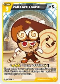 Roll Cake Cookie - Arena of Glory - CookieRun: Braverse TCG card