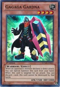 Gagaga Gardna - Number Hunters - YuGiOh card