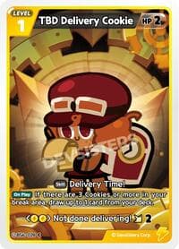 TBD Delivery Cookie - Arena of Glory - CookieRun: Braverse TCG card