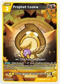 Prophet Cookie - Arena of Glory - CookieRun: Braverse TCG card