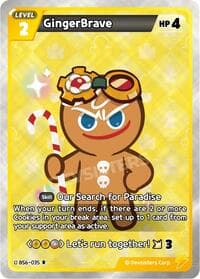 GingerBrave (035) - Arena of Glory - CookieRun: Braverse TCG card