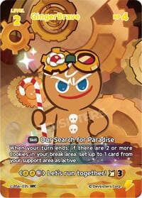 GingerBrave (035) (SEC) - Arena of Glory - CookieRun: Braverse TCG card
