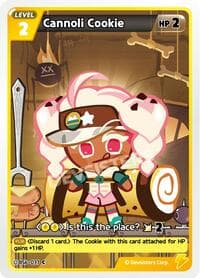 Cannoli Cookie - Arena of Glory - CookieRun: Braverse TCG card