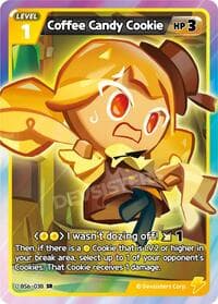 Coffee Candy Cookie (038) - Arena of Glory - CookieRun: Braverse TCG card