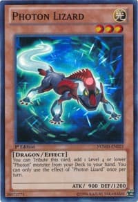 Photon Lizard - Number Hunters - YuGiOh card