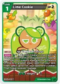 Lime Cookie - Arena of Glory - CookieRun: Braverse TCG card