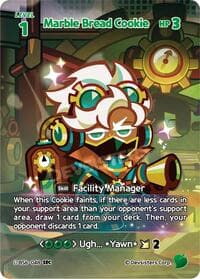 Marble Bread Cookie (048) (SEC) - Arena of Glory - CookieRun: Braverse TCG card