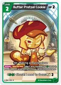 Butter Pretzel Cookie - Arena of Glory - CookieRun: Braverse TCG card
