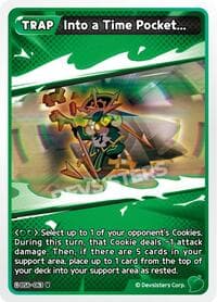 Into a Time Pocket... - Arena of Glory - CookieRun: Braverse TCG card