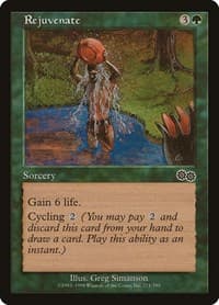 Rejuvenate - Urza's Saga - Magic: The Gathering card