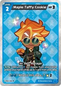 Maple Taffy Cookie - Arena of Glory - CookieRun: Braverse TCG card