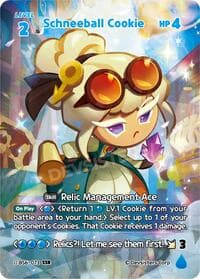 Schneeball Cookie (073) (SSR) - Arena of Glory - CookieRun: Braverse TCG card