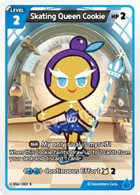 Skating Queen Cookie - Arena of Glory - CookieRun: Braverse TCG card