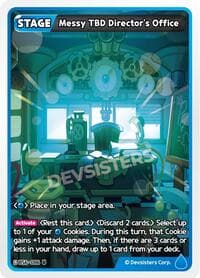 Messy TBD Director's Office - Arena of Glory - CookieRun: Braverse TCG card