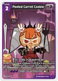 Peeled Carrot Cookie - Arena of Glory - CookieRun: Braverse TCG card