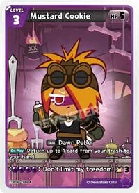 Mustard Cookie (089) - Arena of Glory - CookieRun: Braverse TCG card