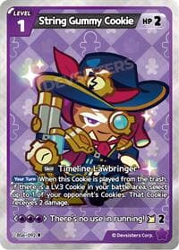 String Gummy Cookie (092) - Arena of Glory - CookieRun: Braverse TCG card