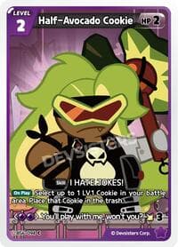 Half-Avocado Cookie - Arena of Glory - CookieRun: Braverse TCG card