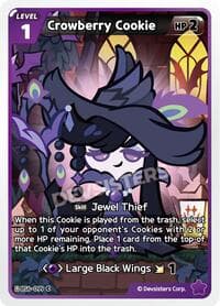 Crowberry Cookie - Arena of Glory - CookieRun: Braverse TCG card