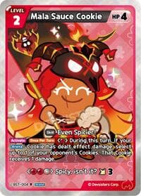 Mala Sauce Cookie (004) - Arena of Glory - CookieRun: Braverse TCG card