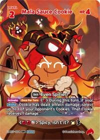 Mala Sauce Cookie (004) (SEC) - Arena of Glory - CookieRun: Braverse TCG card
