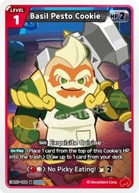 Basil Pesto Cookie - Arena of Glory - CookieRun: Braverse TCG card