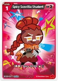 Spicy Scovillia Student - Arena of Glory - CookieRun: Braverse TCG card