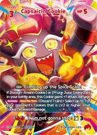 Capsaicin Cookie (SUR) - Arena of Glory - CookieRun: Braverse TCG card