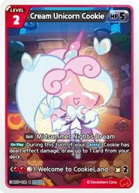 Cream Unicorn Cookie - Arena of Glory - CookieRun: Braverse TCG card