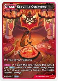 Scovillia Quarters - Arena of Glory - CookieRun: Braverse TCG card