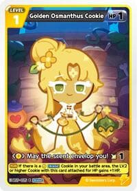 Golden Osmanthus Cookie - Arena of Glory - CookieRun: Braverse TCG card