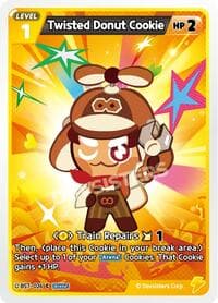 Twisted Donut Cookie - Arena of Glory - CookieRun: Braverse TCG card