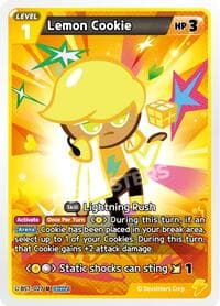 Lemon Cookie (027) - Arena of Glory - CookieRun: Braverse TCG card