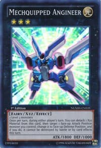 Mechquipped Angineer - Number Hunters - YuGiOh card
