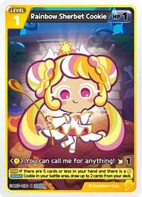 Rainbow Sherbet Cookie - Arena of Glory - CookieRun: Braverse TCG card