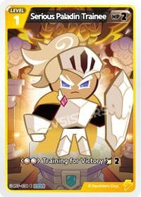 Serious Paladin Trainee - Arena of Glory - CookieRun: Braverse TCG card