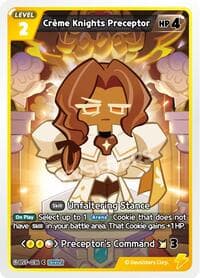 Creme Knights Preceptor - Arena of Glory - CookieRun: Braverse TCG card