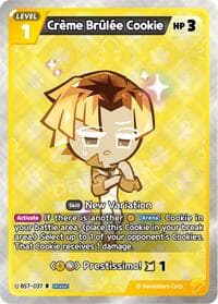 Creme Brulee Cookie - Arena of Glory - CookieRun: Braverse TCG card