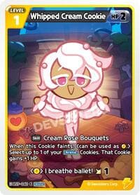 Whipped Cream Cookie - Arena of Glory - CookieRun: Braverse TCG card