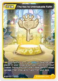 The Key to Unbreakable Faith - Arena of Glory - CookieRun: Braverse TCG card