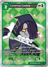 Licorice Cookie - Arena of Glory - CookieRun: Braverse TCG card